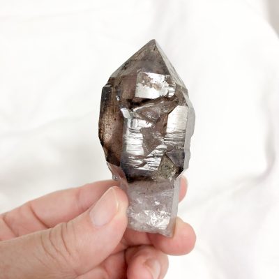 Shangaan Amethyst Smoky Quartz Elestial Sceptre | Sacred Earth Crystals | Wholesale Crystal Shop | Brisbane | Australia