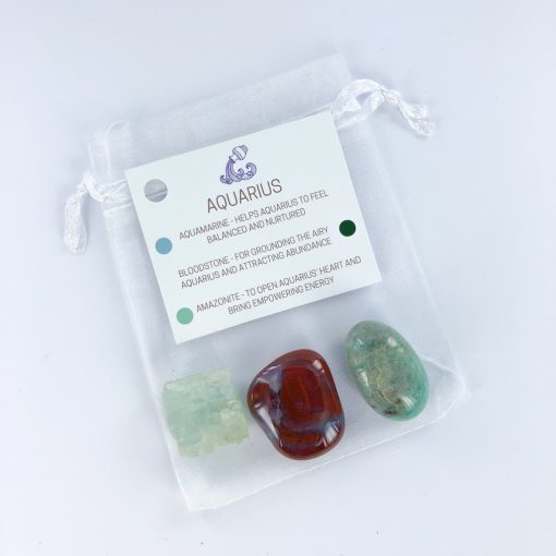 Aquarius| Zodiac Crystal Kit | Sacred Earth Crystals | Wholesale Crystals | Brisbane | Australia