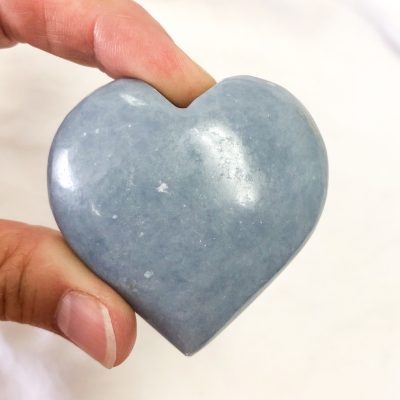 Angelite | Heart | Sacred Earth Crystals | Wholesale Crystals | Brisbane | Australia