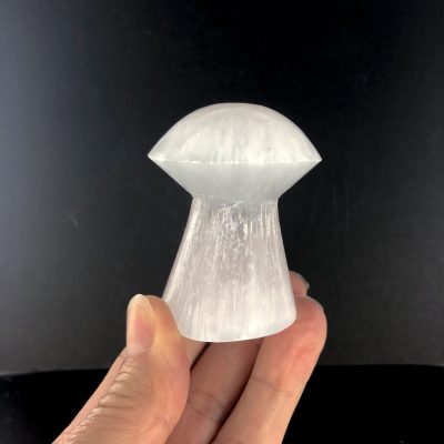 Selenite | 6cm Mushroom | Sacred Earth Crystals | Wholesale Crystals | Brisbane | Australia