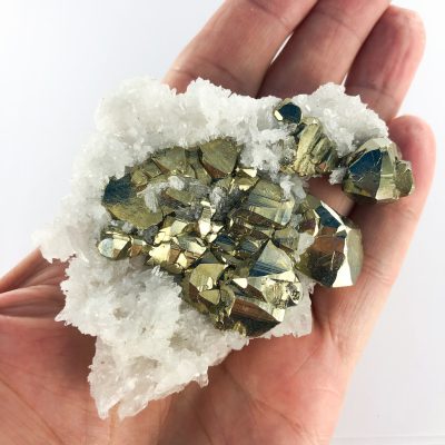 Pyrite with Quartz | Natural Specimen | Sacred Earth Crystals | Wholesale Crystals | Brisbane | Australia