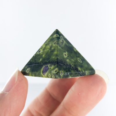 Stichtite & Serpentine | Pyramid | Sacred Earth Crystals | Wholesale Crystals | Brisbane | Australia